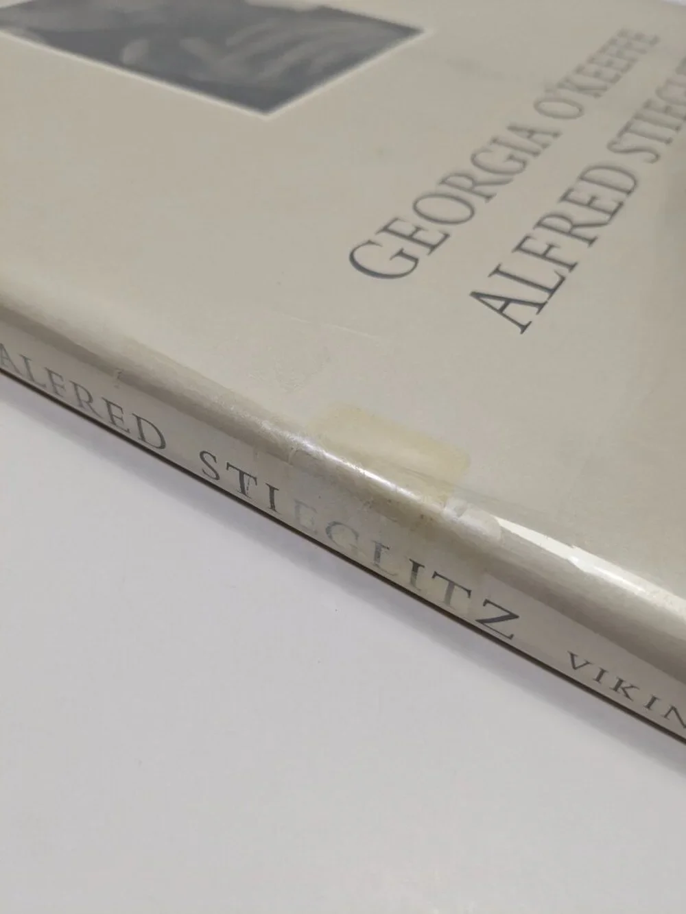 Georgia O'Keeffe Alfred Stieglitz Vintage Hardcover Book Oversize Art Photograph